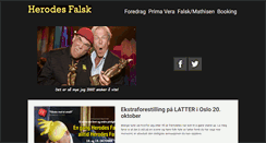 Desktop Screenshot of falsk.no